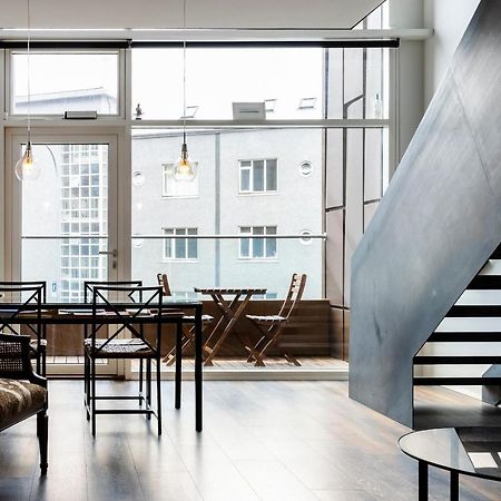 Loft-Style Duplex With Balcony In Downtown Reykjavik Apartman Kültér fotó